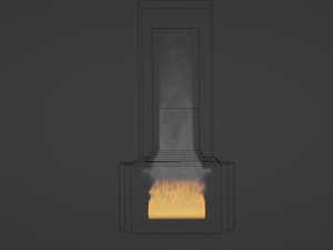 Fireplace 3D Model