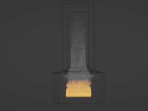 Fireplace 3D Model