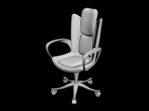 Office armchair Modèle 3D