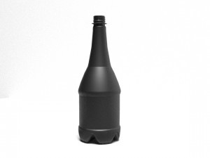 Bottleofcarbonatedliquid1liter 3D Модель