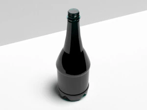 Bottleofcarbonatedliquid1liter 3D Model