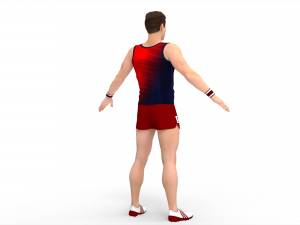 Athlete Runner 3Dモデル