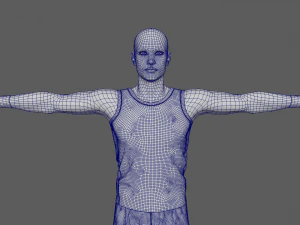 Athlete Runner 3D Model