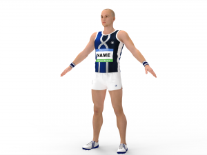 Athlete Runner Modelo 3D