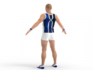 Athlete Runner Modelo 3D