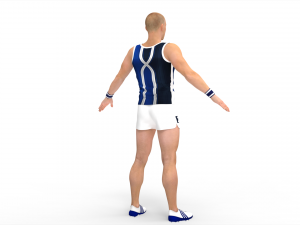 Athlete Runner Modelo 3D