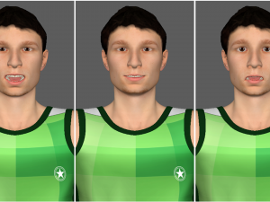 Athlete Runner 3D Model