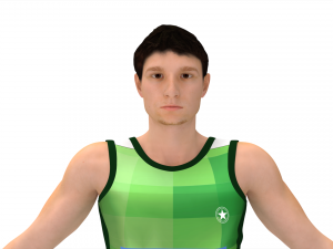 Athlete Runner 3D Model