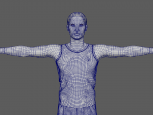 Athlete Runner 3D Model