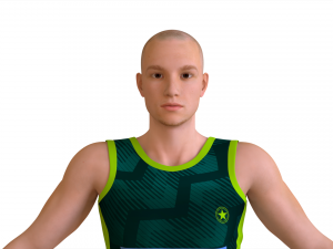 Athlete Action Set-02 3D Model