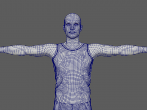 Athlete Action Set-02 3D Model