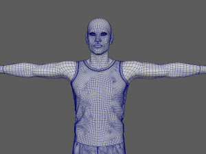 Athlete Actions - Hurdles Model 3D