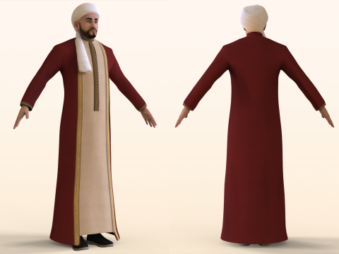 Arab Male 3D Model