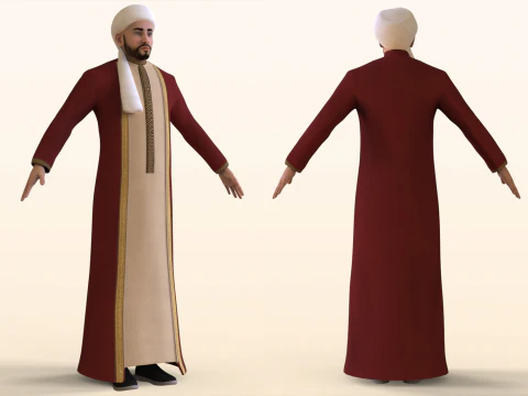 Arap Erkek 3D Model