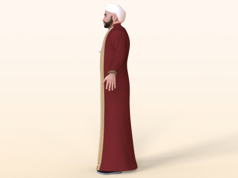 Arab Male 3D Model