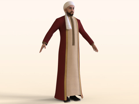 Arab Male 3D Model