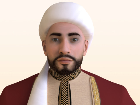 Arab Male 3D Model