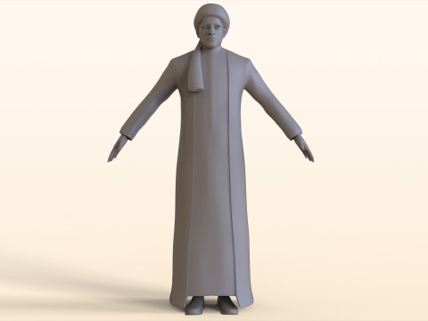Arab Male 3D Model