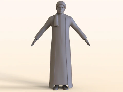 Arab Male 3D Model