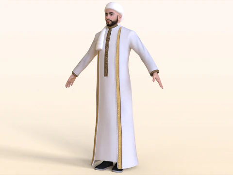 Arab Male 3D Model