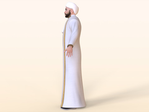 Arab Male 3D Model