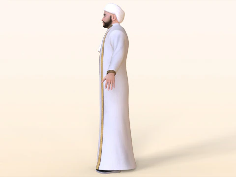 Arab Male 3D Model