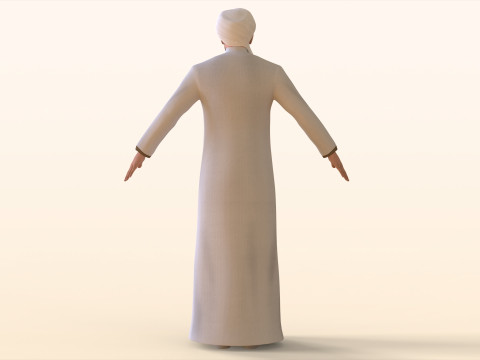 Arab Male 3D Model