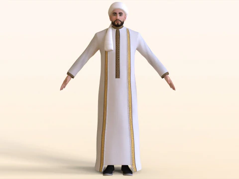 Arab Male 3D Model