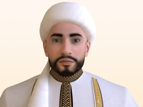 Arab Male 3D Model