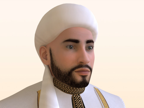 Arab Male 3D Model