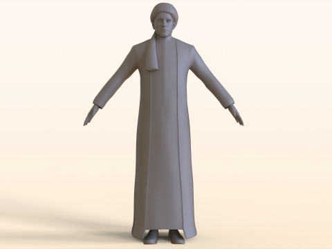 Arab Male 3D Model