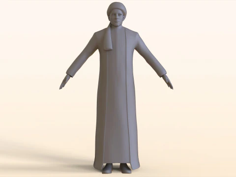 Arab Male 3D Model