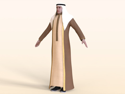 Arab Man 3Dモデル