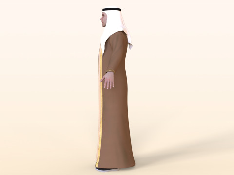 Arab Man 3Dモデル