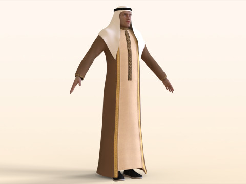 Arab Man 3Dモデル