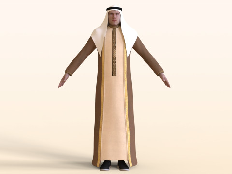 Arab Man 3Dモデル