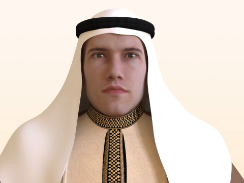 Arab Man 3Dモデル