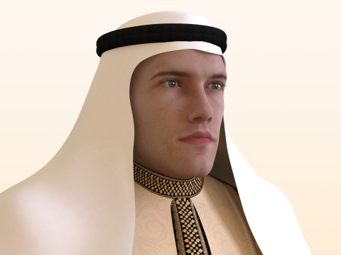 Arab Man 3Dモデル