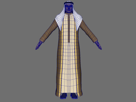 Arab Man 3Dモデル