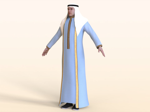 Arab Man 3Dモデル