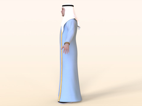 Arab Man 3Dモデル