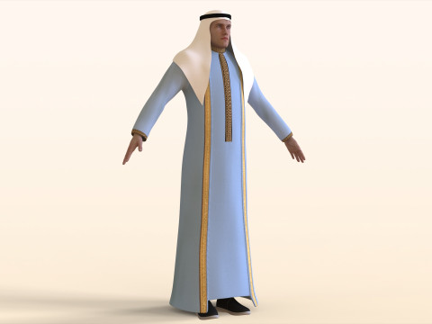 Arab Man 3Dモデル