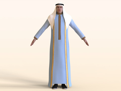 Arab Man 3Dモデル