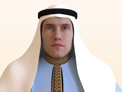 Arab Man 3Dモデル