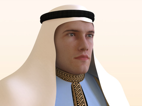 Arab Man 3Dモデル