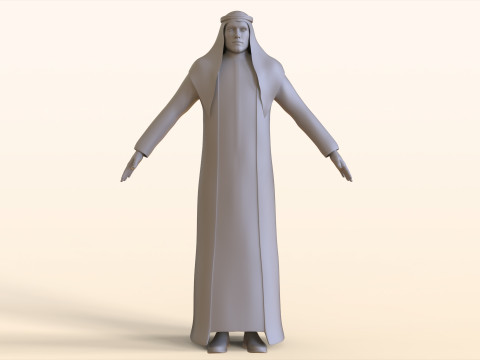 Arab Man 3Dモデル