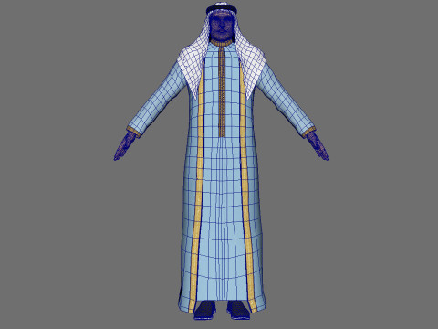 Arab Man 3Dモデル
