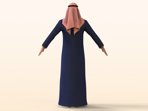 Arabic Civilian 3D Модель