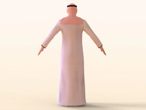Emirati Man 3D Model