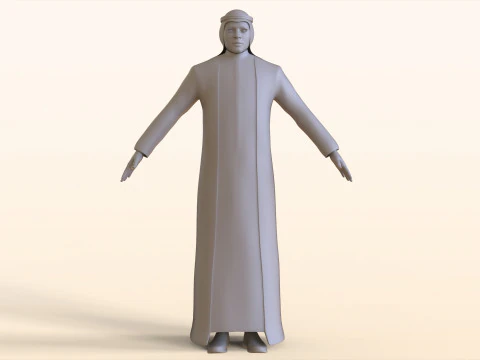 Emirati Man 3D Model